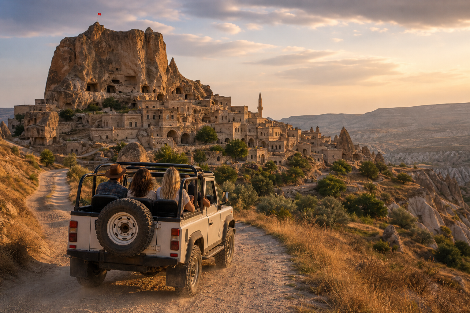 Cappadocia jeep safari near Cavusin Village